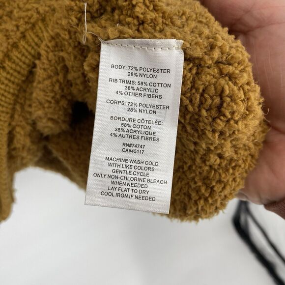 Natural Reflections Tan Sherpa Cardigan - Picture 6 of 7